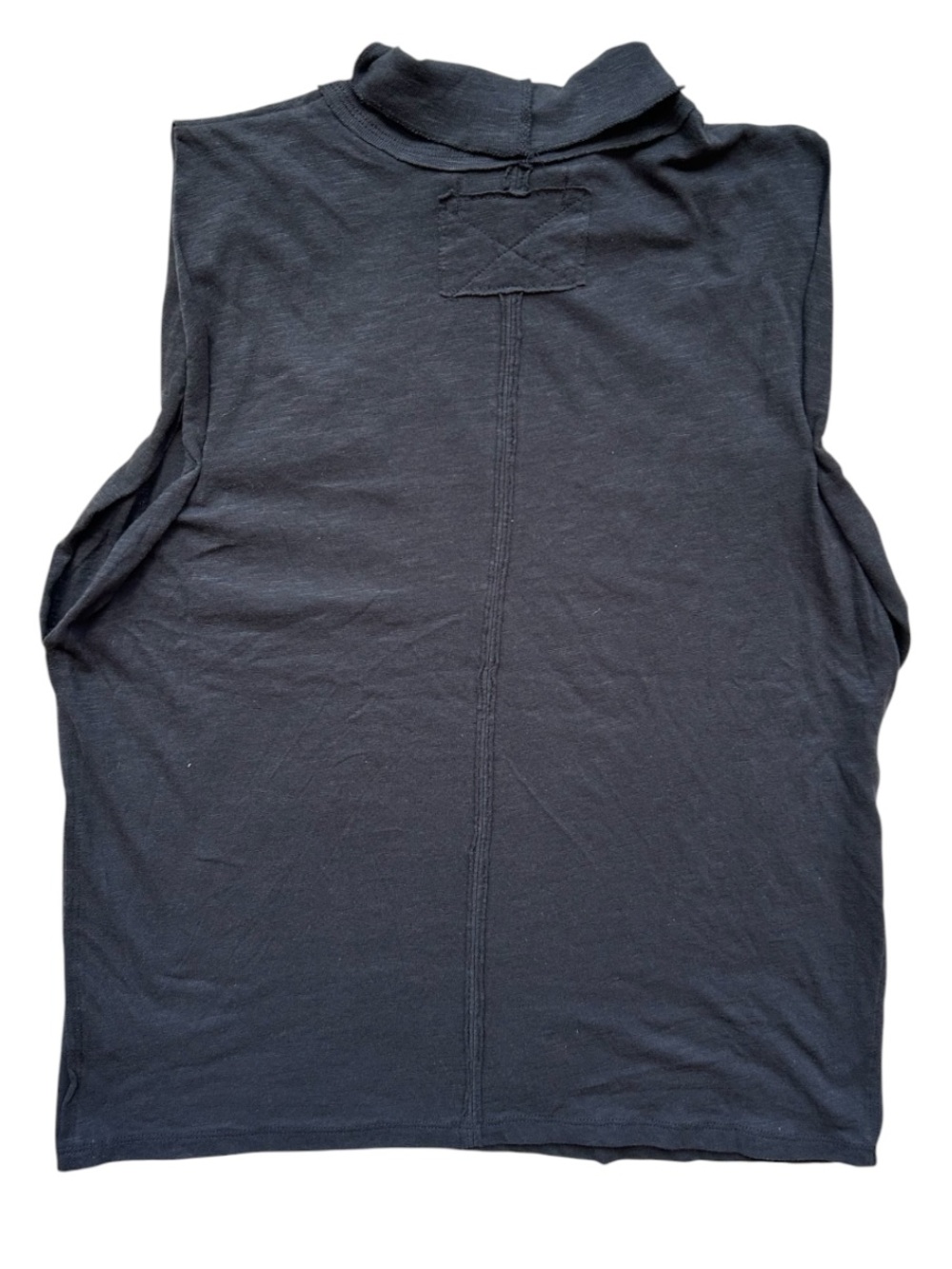 Free People We The Free Xena Mockneck Tank In Black Size Large NWT - Picture 4 of 7